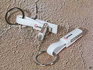 3 in 1 mini ladekabel smart kabel schlüsselring logo