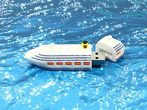 Creative USB Stick Schiff ship boot kreuzfahrt