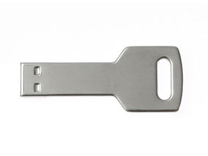 Metall USB Stick in Schlüsselform, praktisch als Schlüsselanhänger, Schlüsselbund, Mini-Key.01