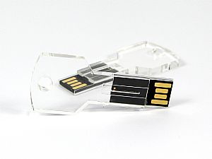 USB Stick crystal key schluessel