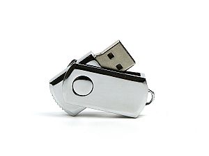 Highspeed USB-Stick Twister Metall USB 3.0 in hochglänzender Ausführung