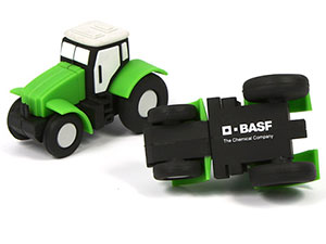 Custom USB-Stick in Form eines Traktors