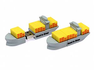 creative schiff usb stick dhl containerschiff transport