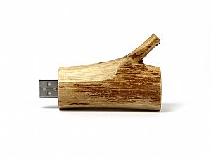 USB-Stick Holzast Baum
