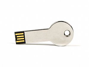 Mini Metall USB Stick in Schlüsselform, Mini-Key.03