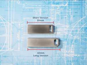 usb gentle mini metall stick