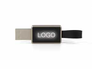 USB-Stick mit modernem Design und individuellem Bedruckungsbereich für Ihr Firmenlogo. Ideal für Werbezwecke.