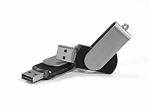 USB-Stick Metall Sines aus Metall, Twister, günstiger USB-Stick