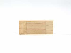 usb stick double wood holz hellbraun natur titel