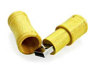 USB-Stick aus Bambus