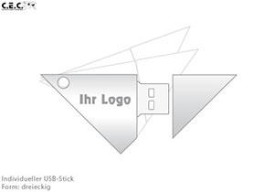 usb stick logo dreieck 01