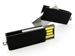 usb stick mini micro twister schwarz werbegeschenk