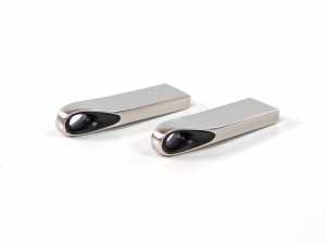 usb stick silverlink modern mini metall silber matt titel