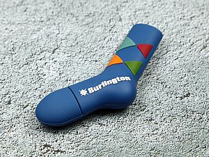 usb stick socken burlington