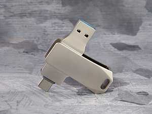 usb stick twin metal buegel drehbar bild