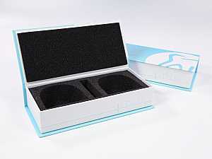 Dentalbox 2 im Standarddesign - eine Verpackung für Dentallabore & Zahntechniker