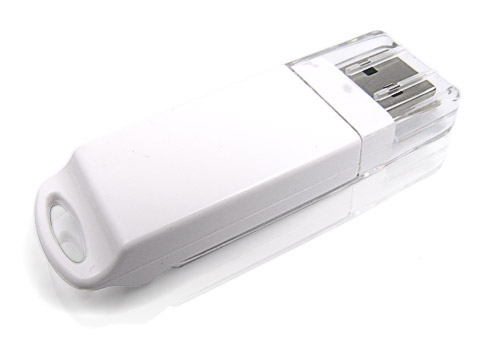 Kunststoff USB-Stick, transparenter Deckel