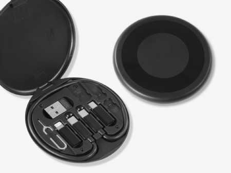 Adapter Set rund – Vielseitige Lade- und Datenlösungen kompakt