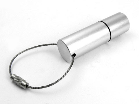 Zylindrischer USB-Stick aus Aluminium