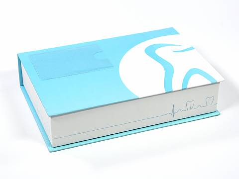 Dentalbox 2 Maxi im Standarddesign - eine Verpackung für Dentallabore & Zahntechniker