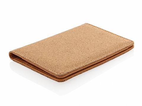 Öko Reiseetui aus Kork - RFID Safe