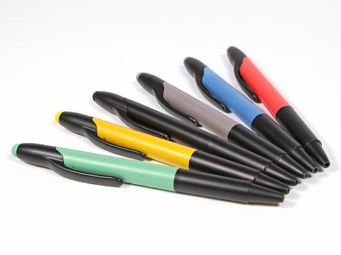 Kunststoff Kugelschreiber 2in1 Viana, farbauswahl