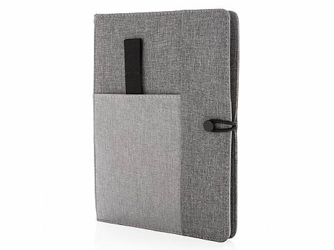 Deluxe Notizbuch mit Stoffbezug