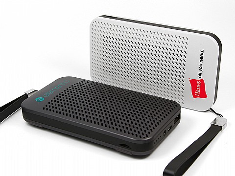 Speaker + Powerbank, Lautsprecher, mobiler Akku, Bluetooth Speaker