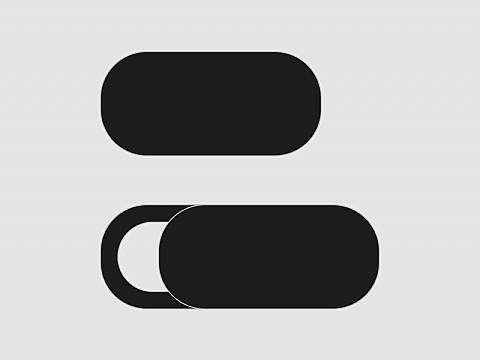 Webcam Cover T3, mit Ihrem Logo bedruckbar