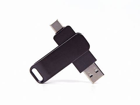 USB-Stick Onycha mit Typ-C Stecker