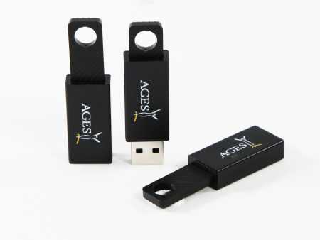 Schiebe USB-Stick Slider mit Logo bedruckbar - robust und günstig!