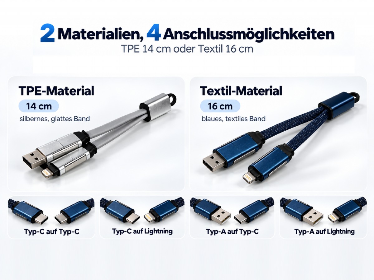 4-in-1 Kabelpeitsche