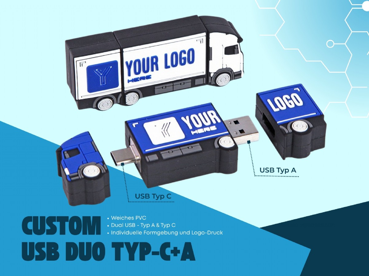 Custom USB Duo Typ-C + A
