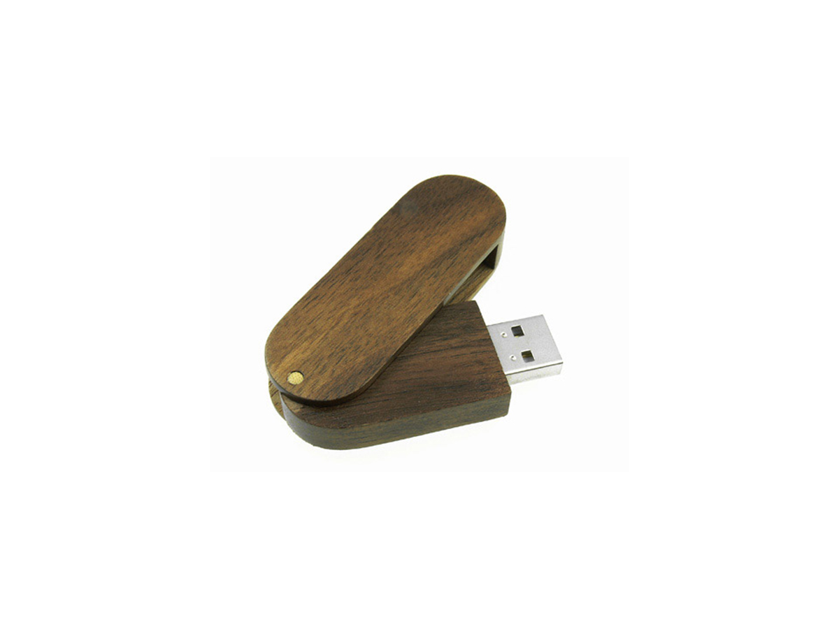 USB Holz Flip