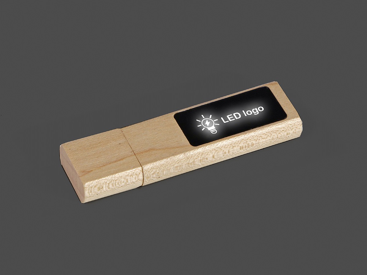 USB LED Wood