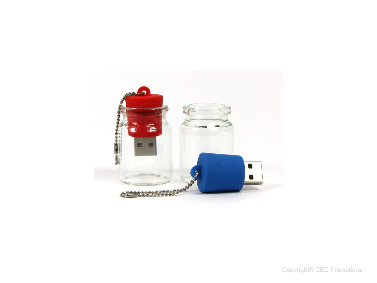 USB-Stick Flaschenpost
