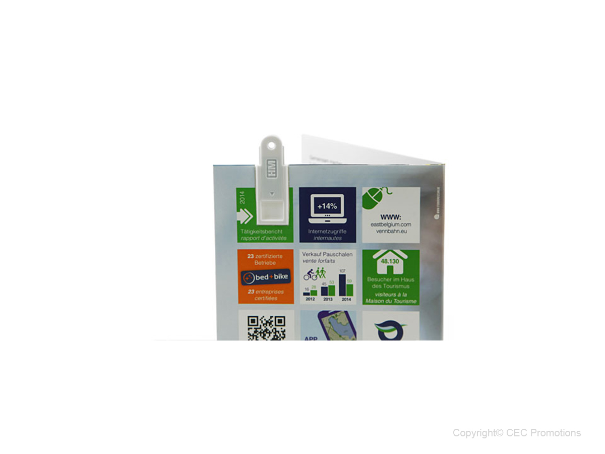 Paper USB Klappkarte