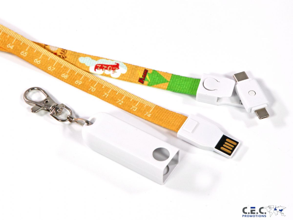 4-in-1 Lanyard Ladekabel 32GB