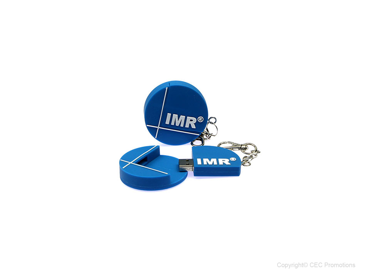 USB-Stick Logo rund