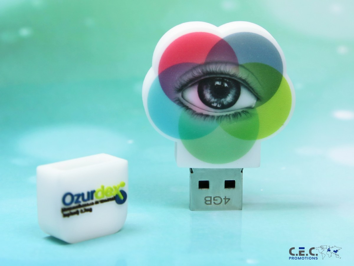 USB-Stick Sonderform Digitaldruck
