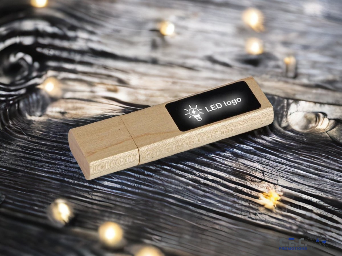 USB LED Wood