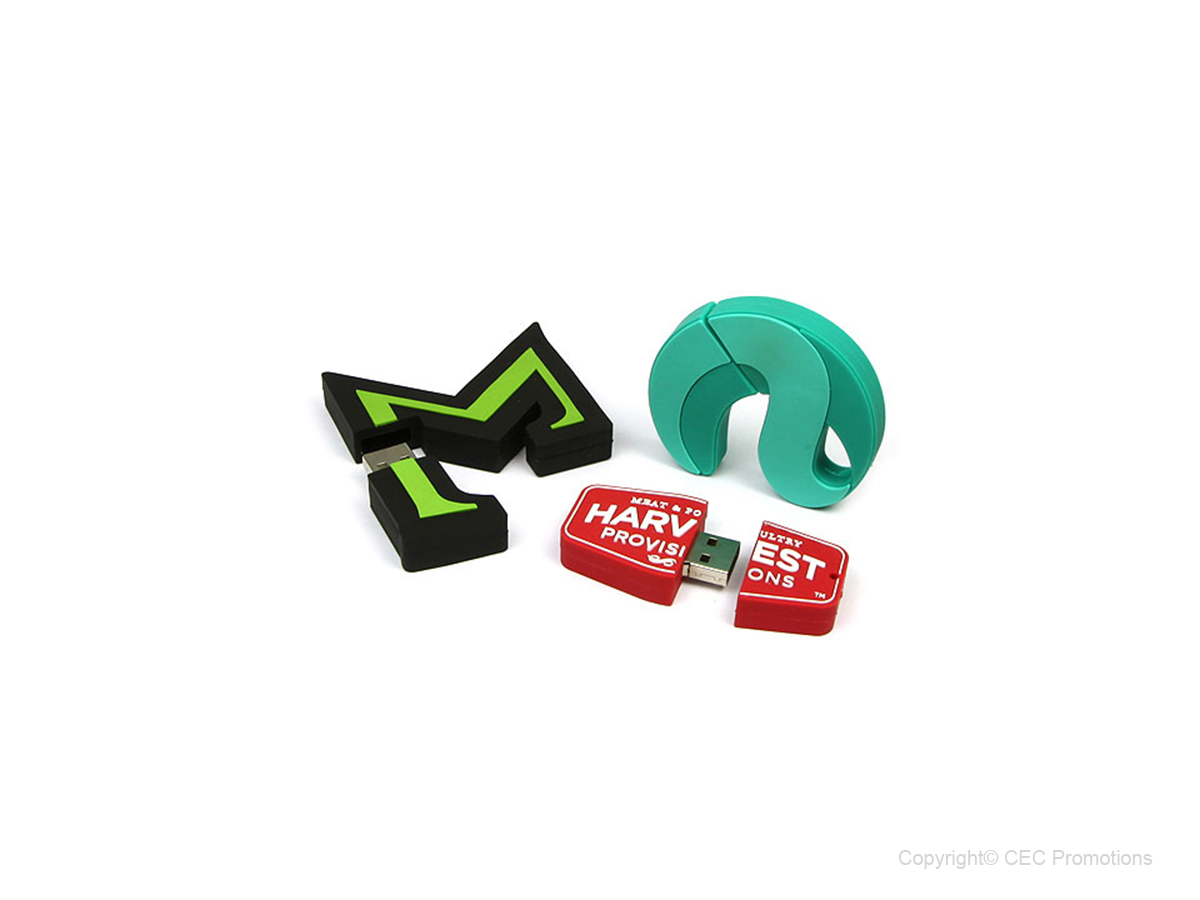 USB-Stick Logo Freiform