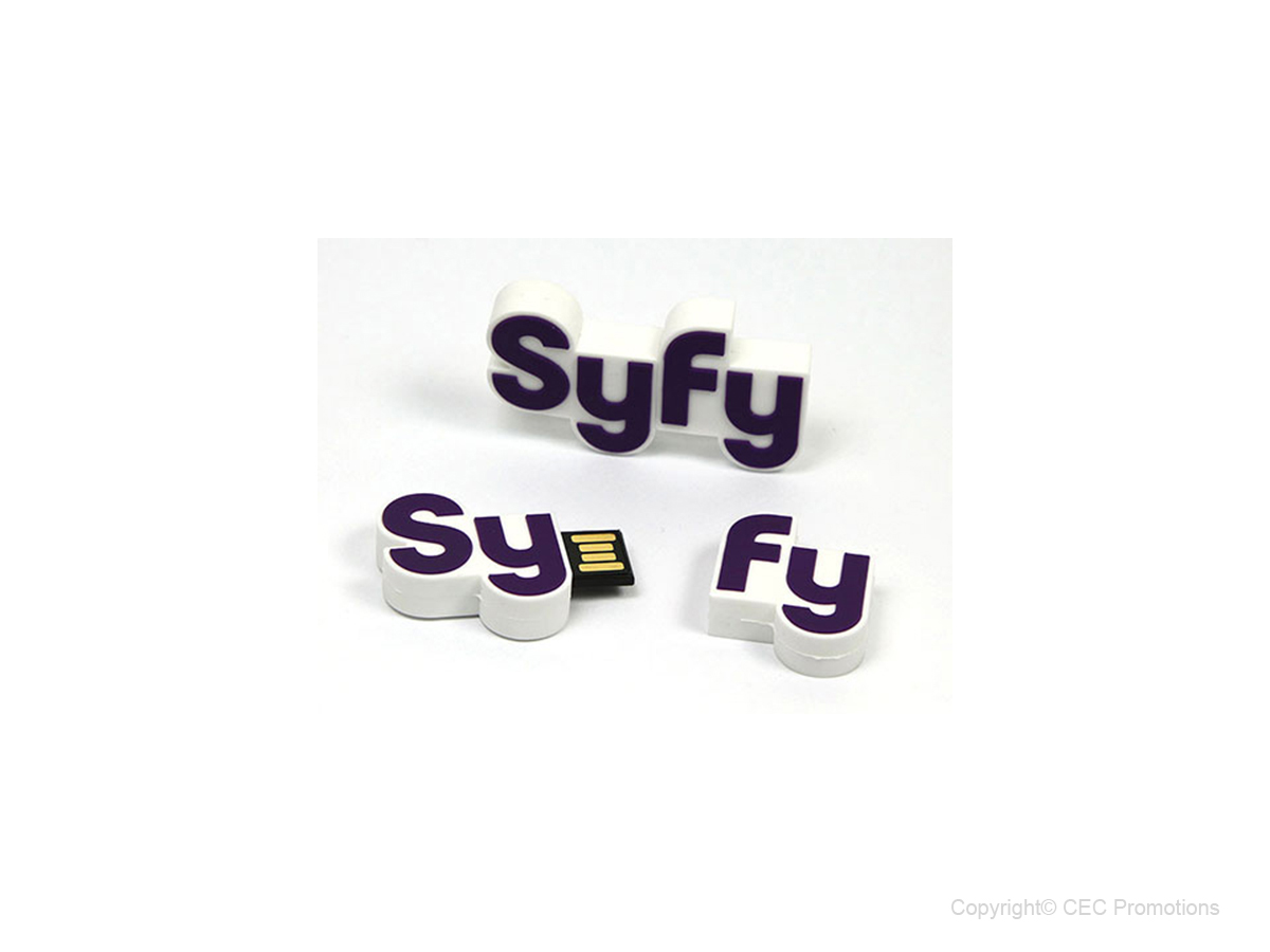 USB-Stick Logo Freiform