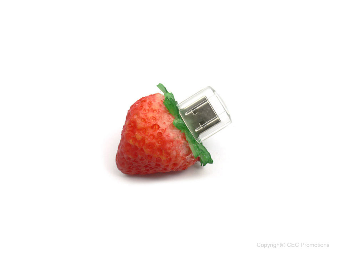 USB-Stick Erdbeere