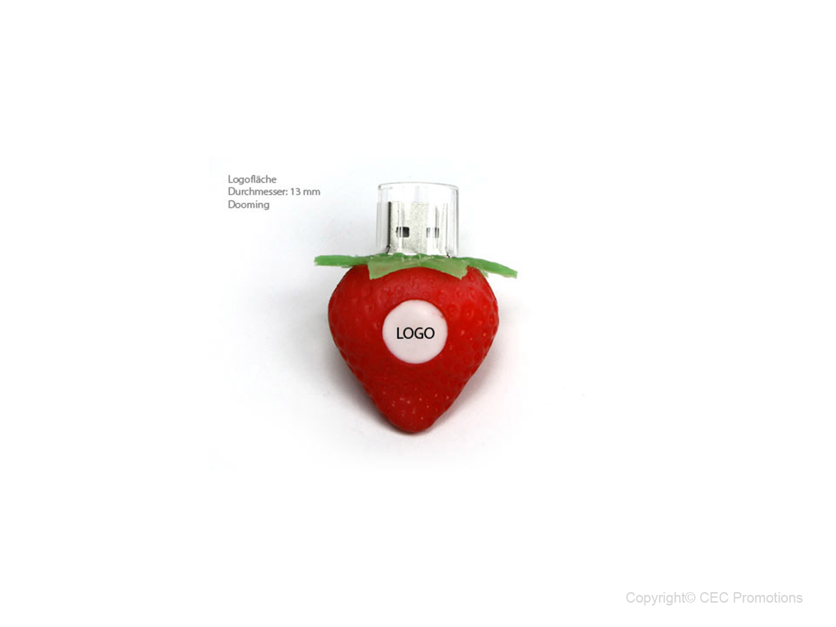 USB-Stick Erdbeere