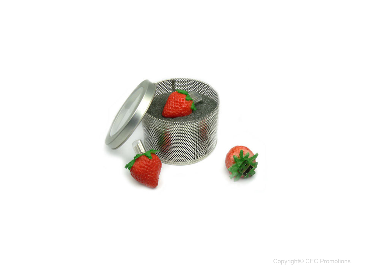 USB-Stick Erdbeere