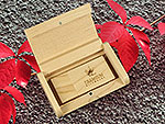 USB Stick Holz Geschenkschatulle hell