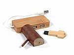USB Hub Bambus