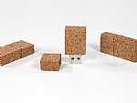 USB-Stick aus Kork (eckig)