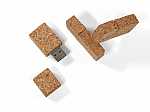 USB-Stick aus Kork (eckig)